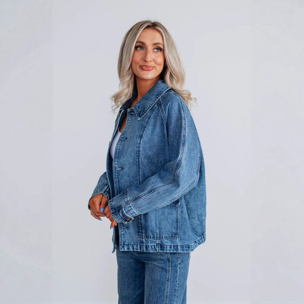Fashion Denim Jacket (Trendige Jeansjacke)