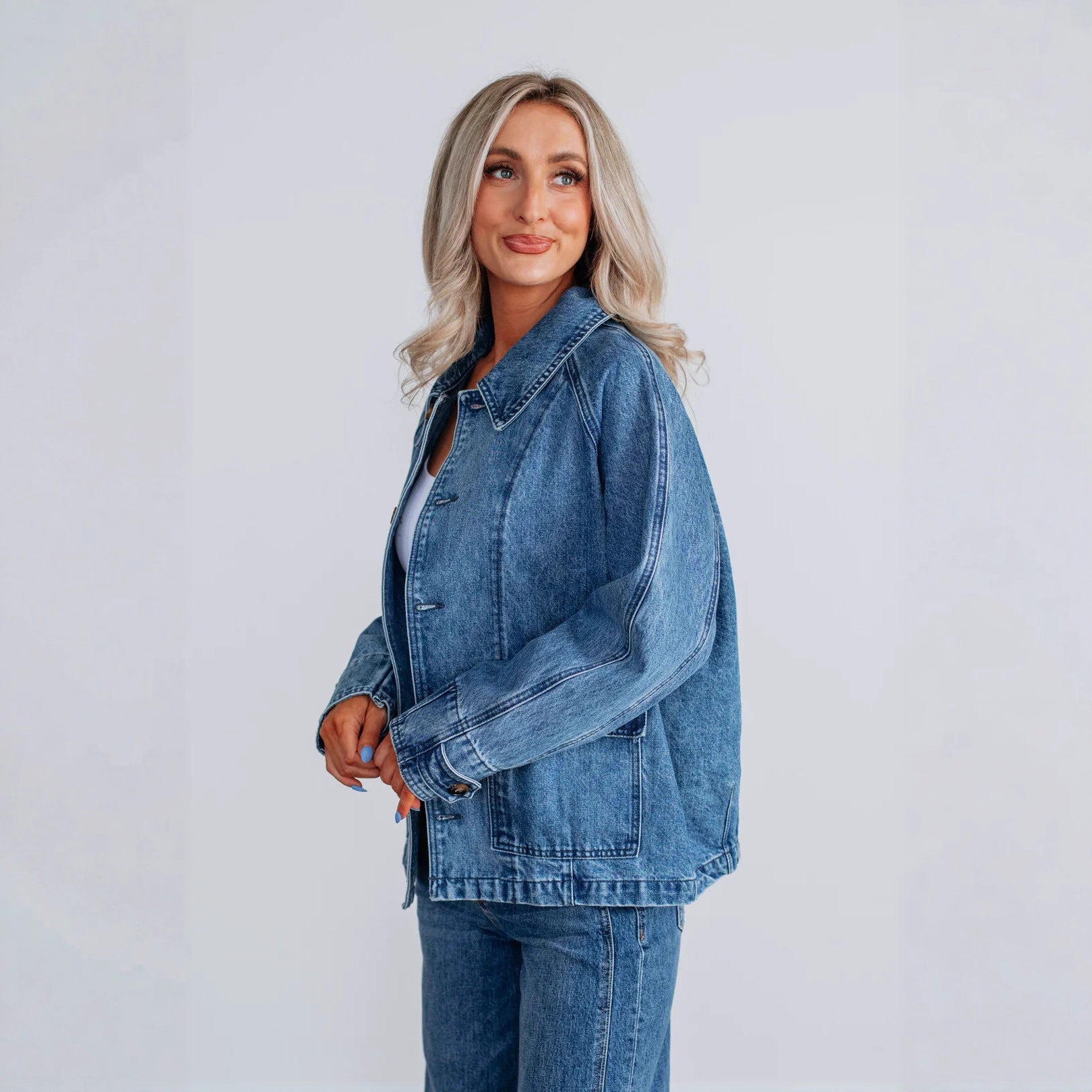 Fashion Denim Jacket (Trendige Jeansjacke)