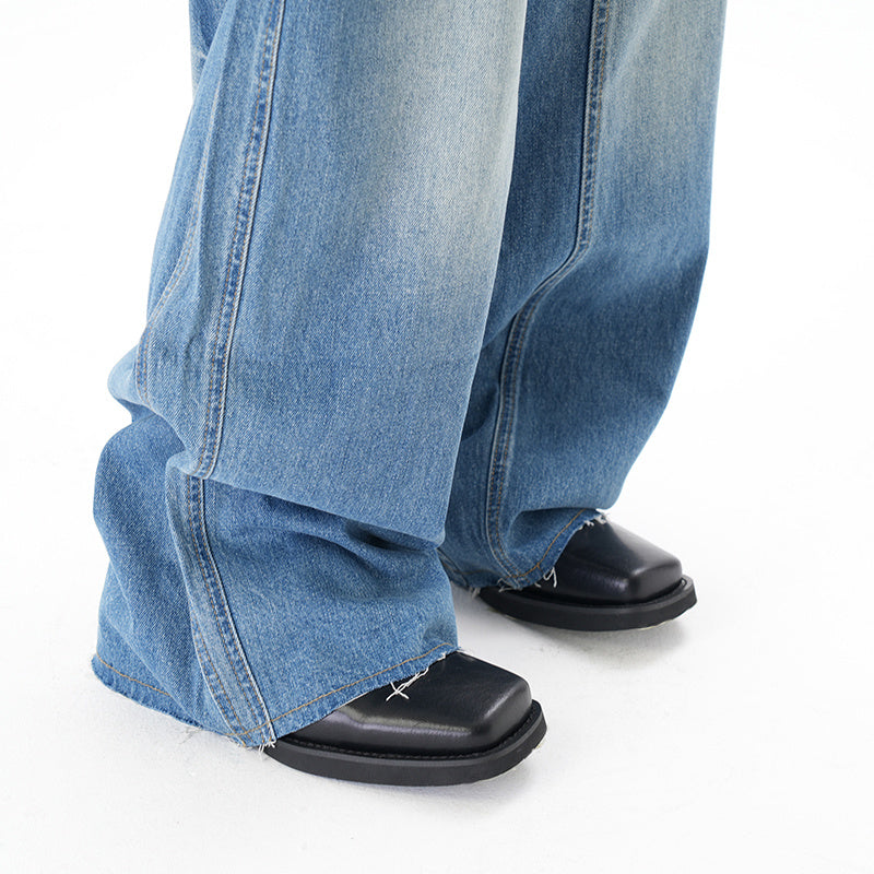 Modern Wide-Leg Jeans (Moderne locker sitzende Jeans)