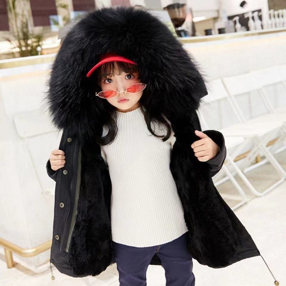 Children’s Fur Collar Jacket – For Girls & Boys (Kinderjacke mit Fellkragen – Für Mädchen & Jungen)