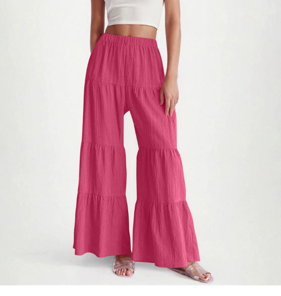 Elastic Waist Casual Trousers (Stylische Freizeit-Hose Mit Elastischem Bund)