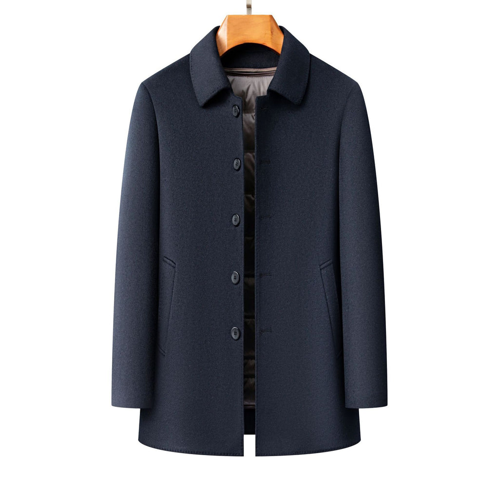 Timeless Wool Coat with Lapel Collar (Zeitloser Wollkragen mit Reverskragen)