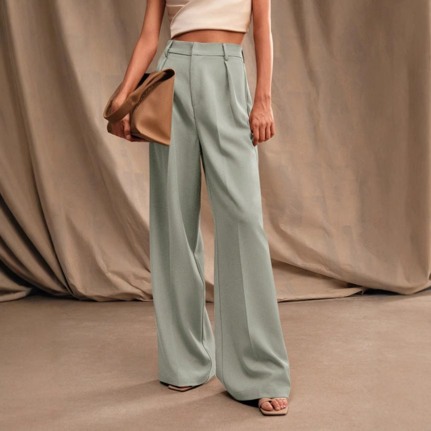 Classic Stylish High-Waist Trousers (Klassische Stylische Hose mit Hoher Taille)