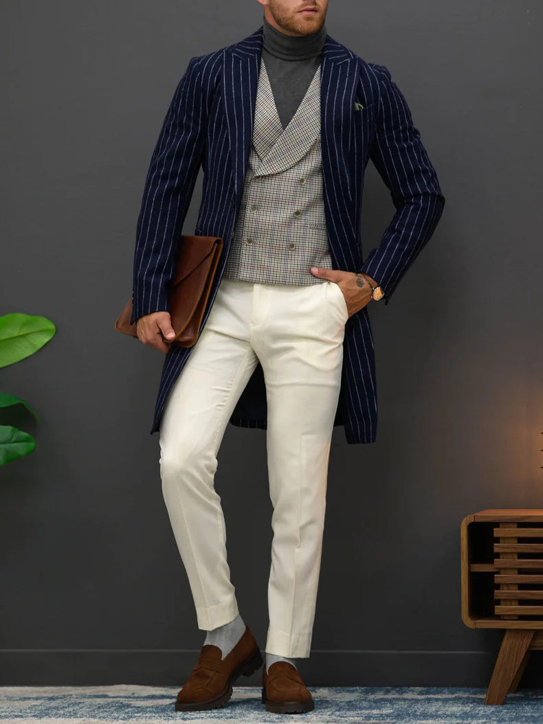 Luxury Striped Coat (Luxus-Streifenmantel)