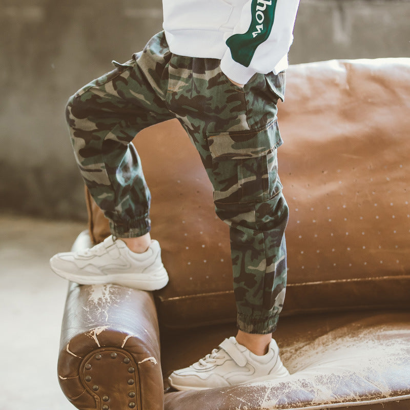 Trendy Kids’ Camouflage Pants (Trendige Tarnhose In G-Star-Style)