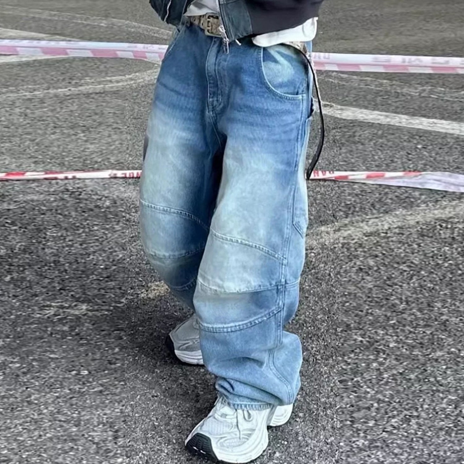 Comfortable Stylish Pleated Jeans (Bequeme Stylische Plissee-Jeans)