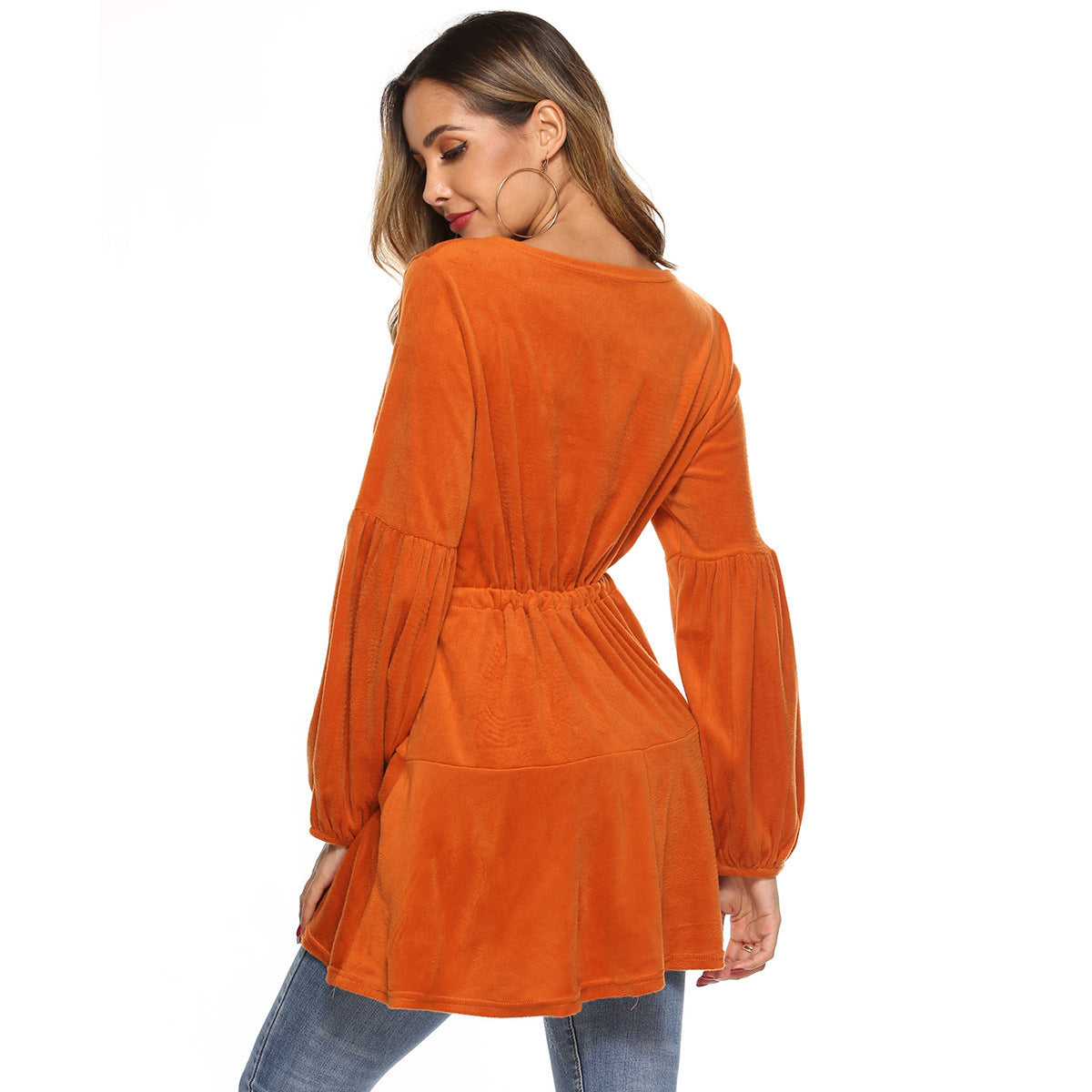 Effortless Knit Belt Dress (Lässiges Strickkleid mit Gürtel)