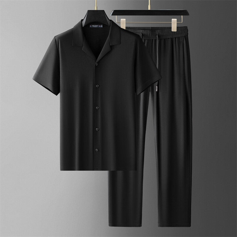 Elegant Shirt and Matching Pants - Set (Elegantes Hemd mit passenden Hosen)