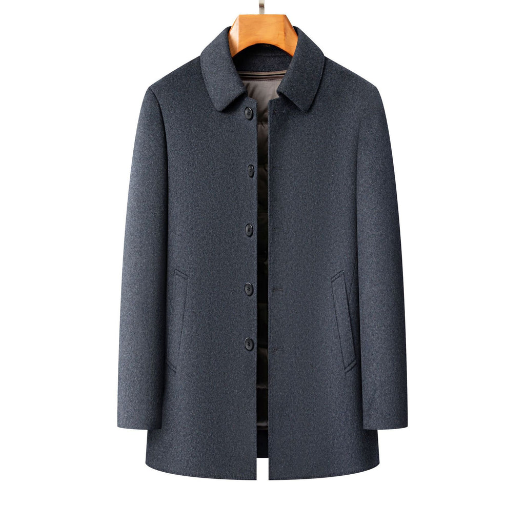Timeless Wool Coat with Lapel Collar (Zeitloser Wollkragen mit Reverskragen)