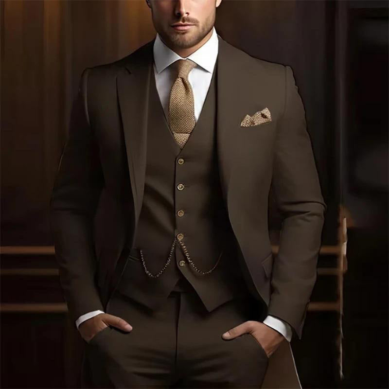 Sophisticated Suit Set – Contemporary Elegance (Edler Anzug – Zeitgenössische Eleganz)