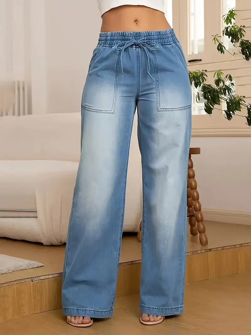 Fashion Wide-Leg Jeans (Modische Wide-Leg Jeans)