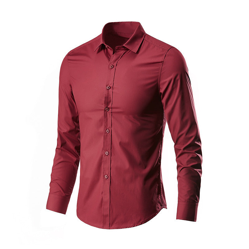 Classic Solid Shirt – Casual Suit Style (Klassisches Shirt – Casual & Stylisch)