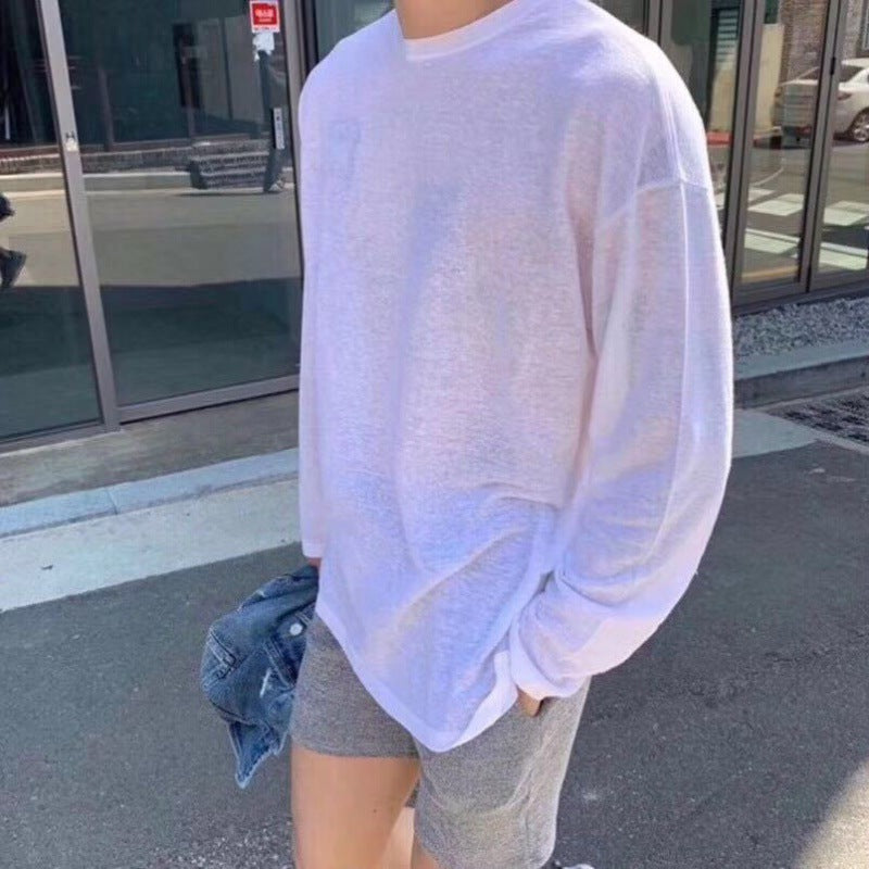 Casual Oversized Long Sleeve Top (Lässiges Oversize-Langarmshirt)