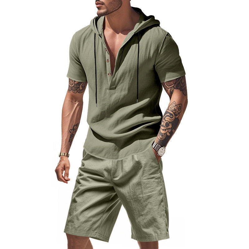 Stylish Hoodie and Short Set (Stylischer Hoodie und Kurzhosen Set)