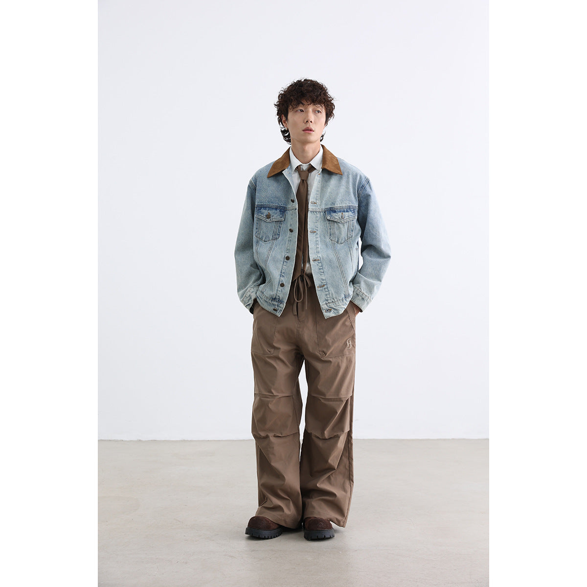 Classic Denim Jacket – Ice Blue Wash (Klassische Jeansjacke)