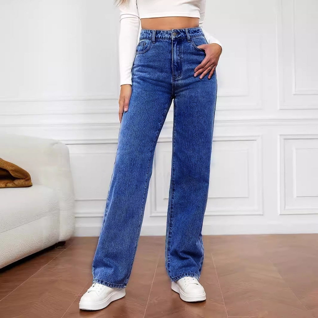 Comfortable Straight-Leg Jeans (Bequeme Jeans mit Geradem Bein)