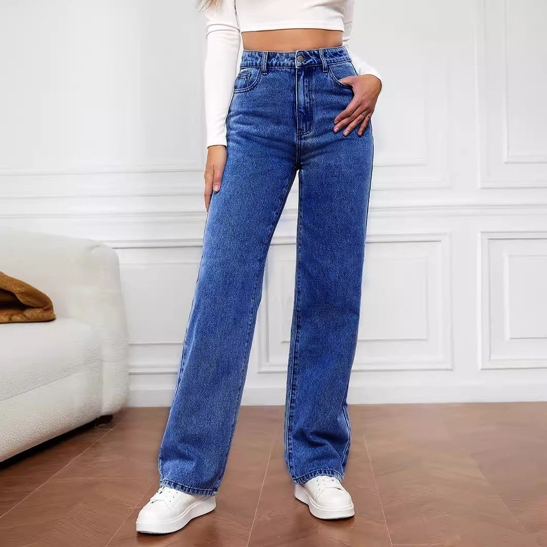 Comfortable Straight-Leg Jeans (Bequeme Jeans mit Geradem Bein)