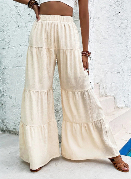 Elastic Waist Casual Trousers (Stylische Freizeit-Hose Mit Elastischem Bund)