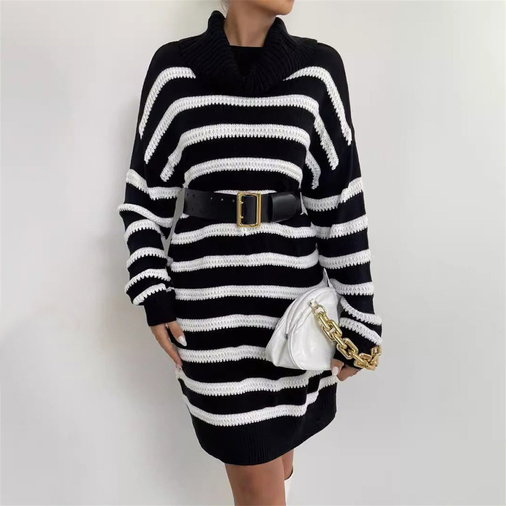 Striped Cool Wool Skirt (Gestreifter Cooler Woll-Rock)