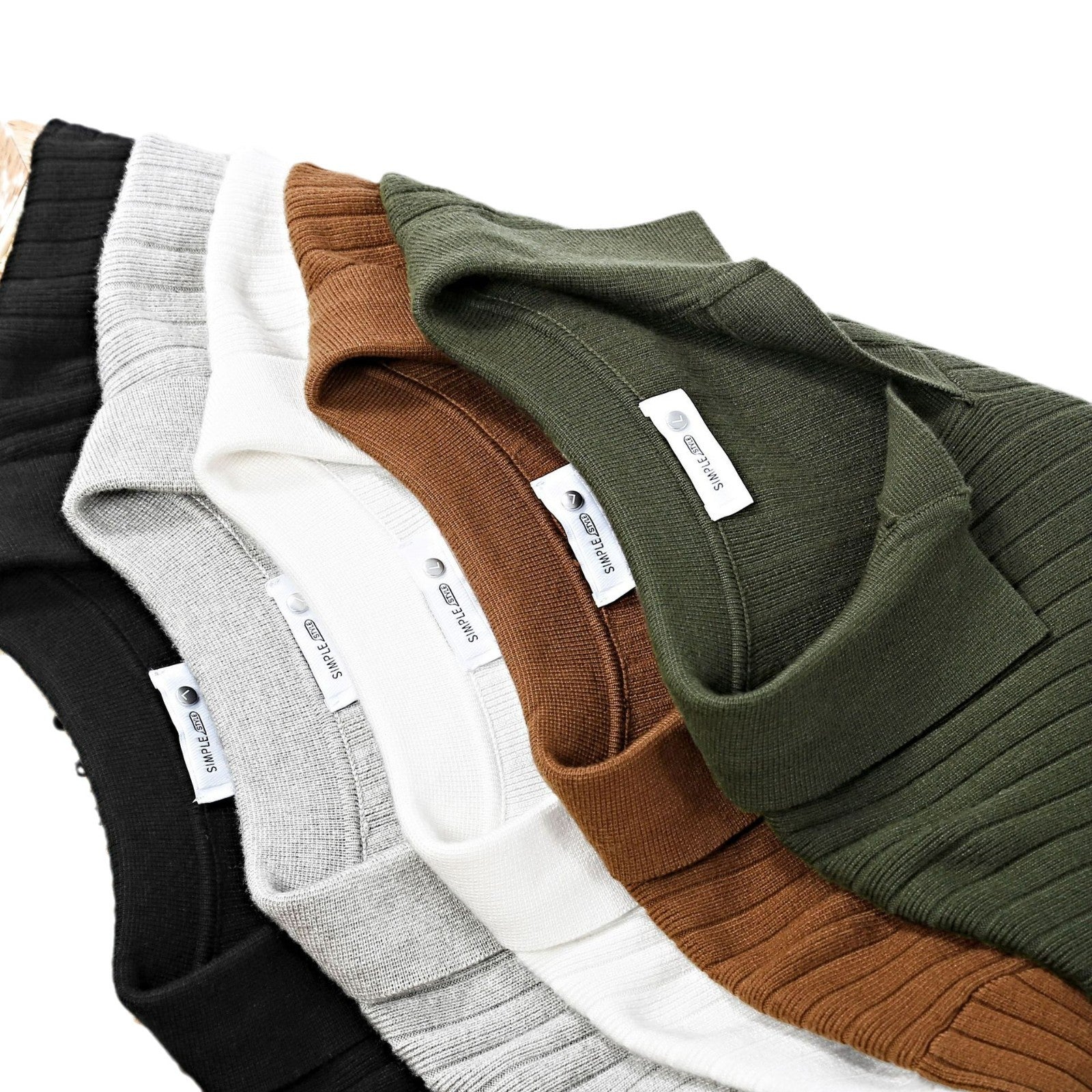 Classic Casual Lapel Sweater - Gentleman Style (Klassischer Strickpullover Mit Kragen)