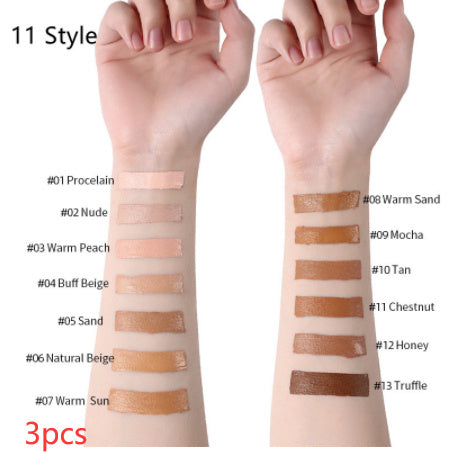 Liquid Foundation – Oil Control & Full-Cover Concealer (Flüssige Make-up-Foundation – Öl-Kontrolle & Concealer In Einem)