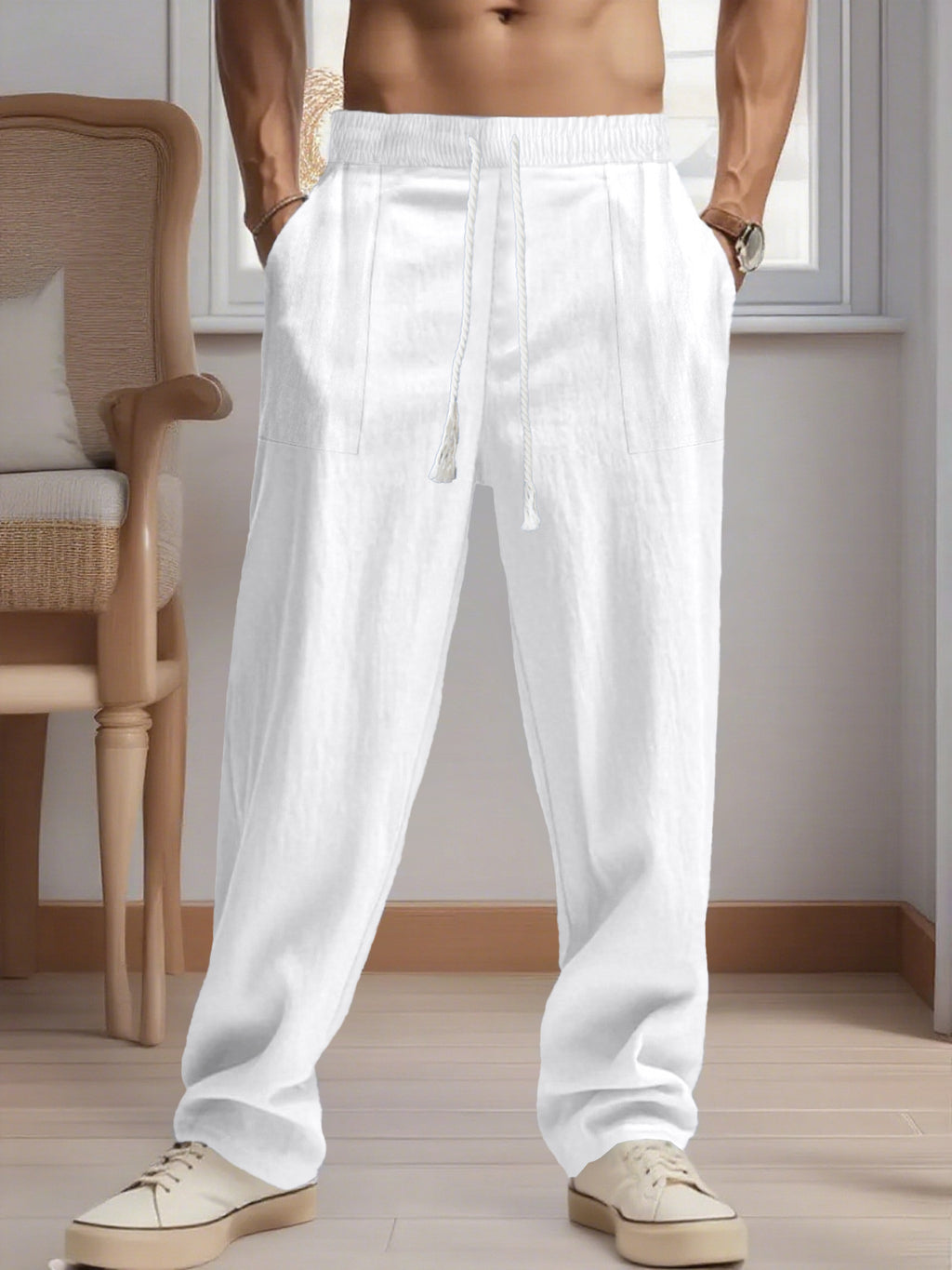 Casual Linen Pants (Lässige Leinenhose)