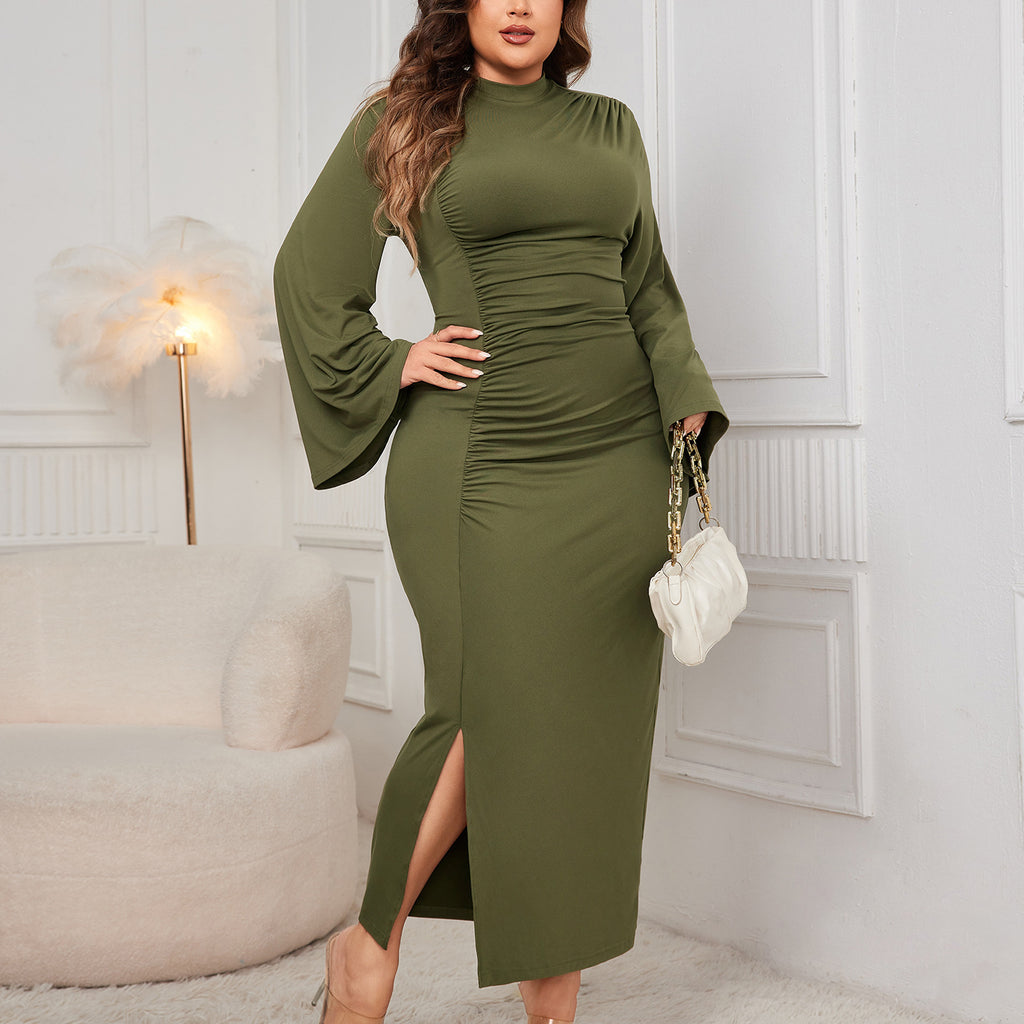 Elegant Bodycon Dress in Noble Green (Elegantes Figurbetontes Kleid in Edlem Grün)