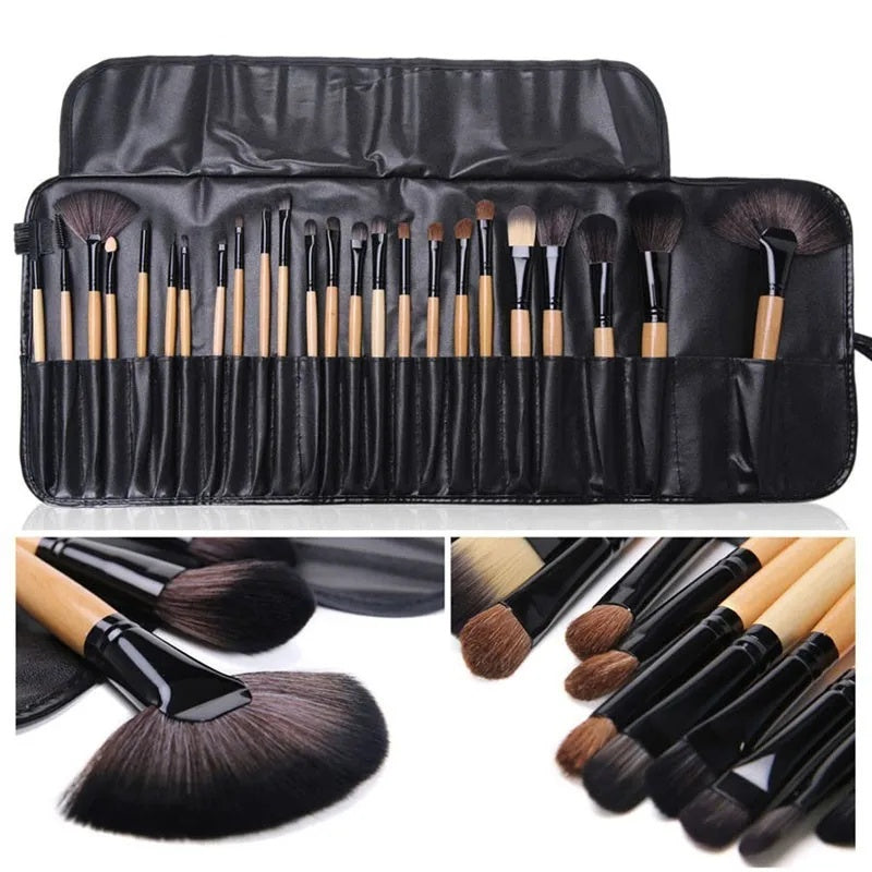Pro Makeup Brush Collection – Complete Gift Bag Edition (Luxuriöses Makeup Profi-Pinselset – Exklusive Geschenk-Edition)