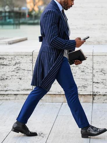 Luxury Striped Coat (Luxus-Streifenmantel)