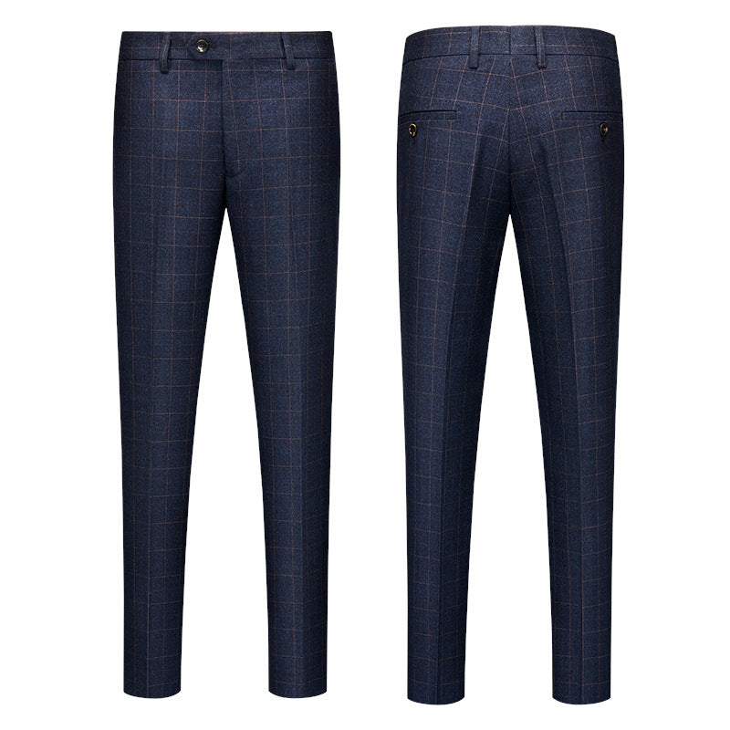 Refined Plaid Elegant Pants (Fein Karierte Edle Stoffhose)