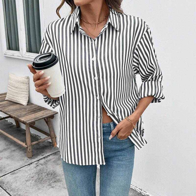 Everyday Style – Lightweight Striped Shirt (Alltagsstil – Leichte Bluse)