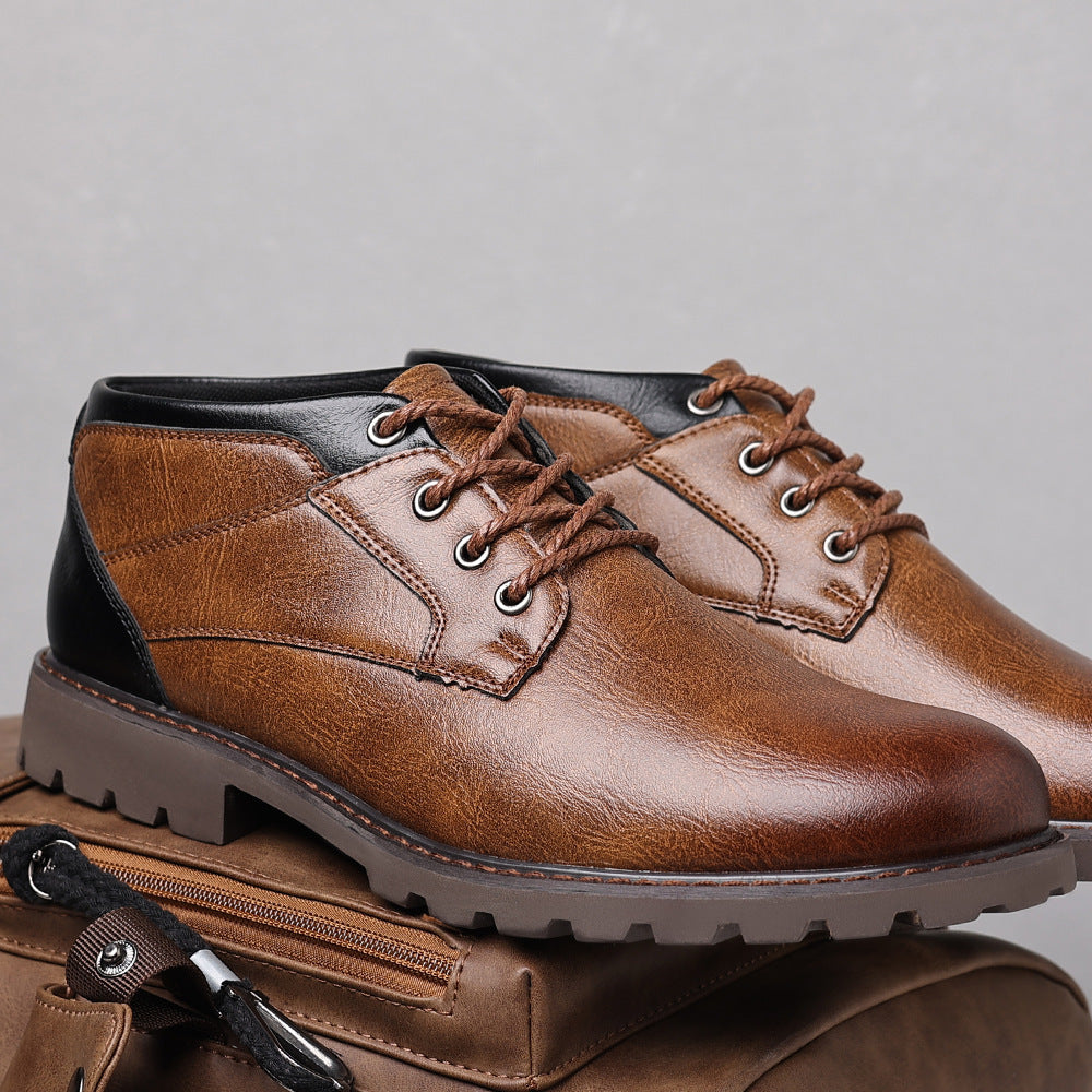 Classic Low-Top Men’s Boots (Klassisch Flache Herrenstiefel)