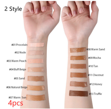 Liquid Foundation – Oil Control & Full-Cover Concealer (Flüssige Make-up-Foundation – Öl-Kontrolle & Concealer In Einem)