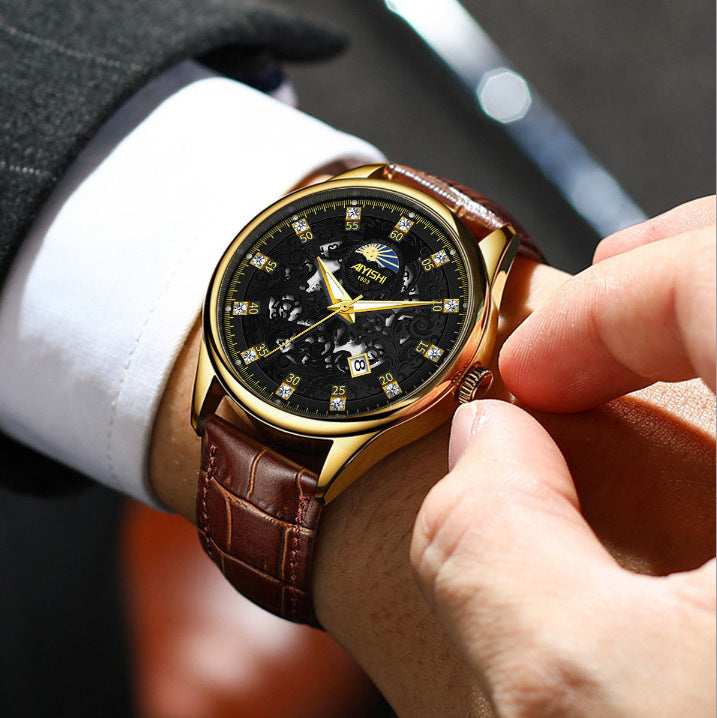 Modern Fashion Watch (Moderne Fashion-Uhr im Gentleman-Style)