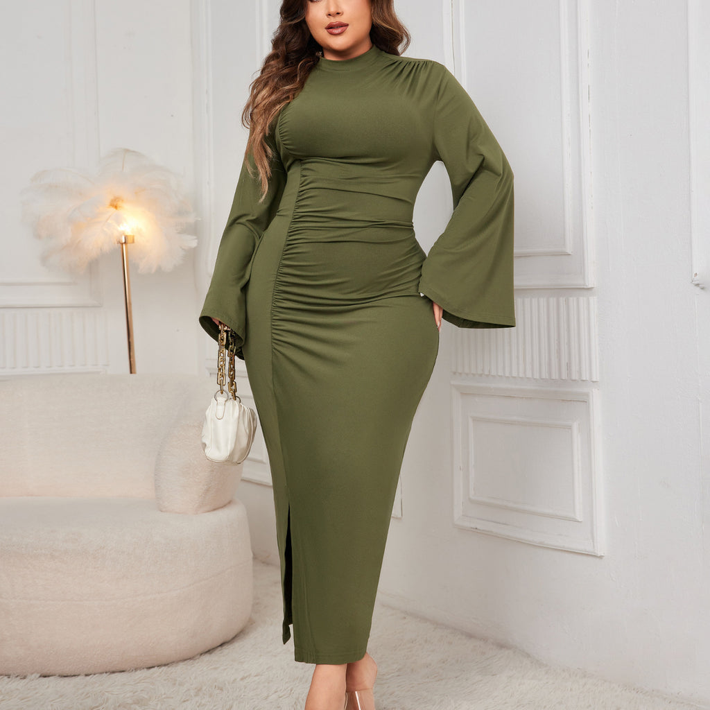 Elegant Bodycon Dress in Noble Green (Elegantes Figurbetontes Kleid in Edlem Grün)