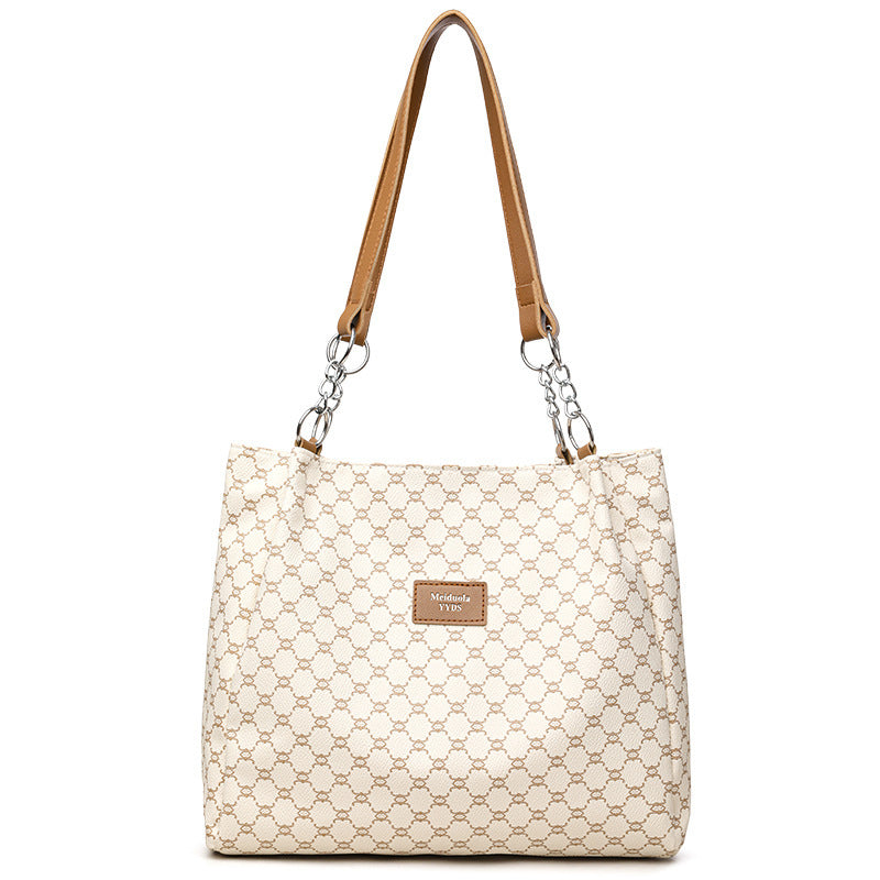 Timeless LV Leather Carryall With Elegant Design (Zeitlose Ledertasche Mit Elegantem Design)