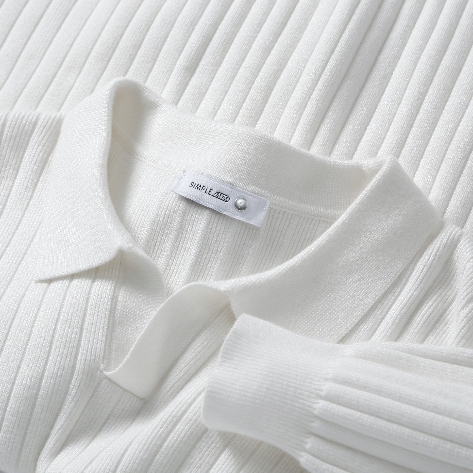 Classic Casual Lapel Sweater - Gentleman Style (Klassischer Strickpullover Mit Kragen)