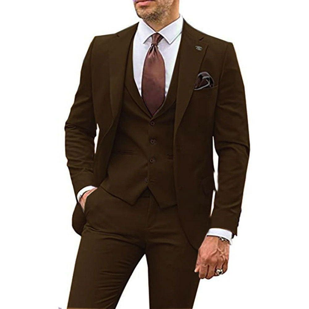 Slim Classic Suit – Jacket, Waistcoat & Trousers (Klassischer Anzug – Gentleman's Style)