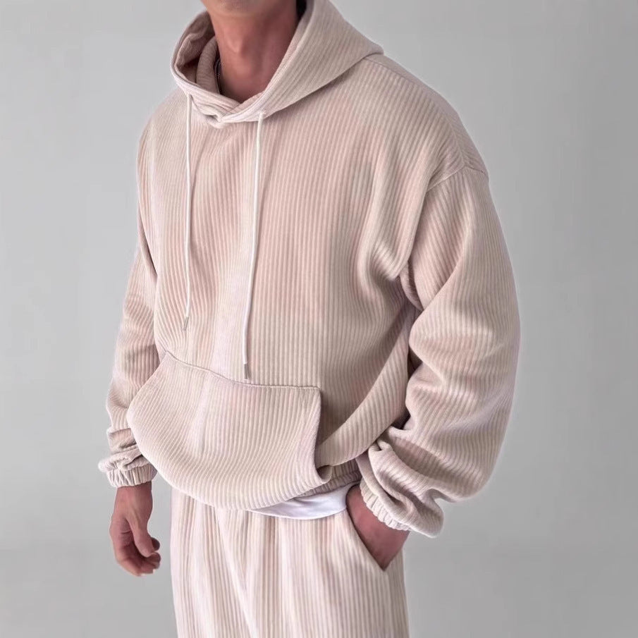 Modern Corduroy Hoodie (Modern geschnittener Hoodie)