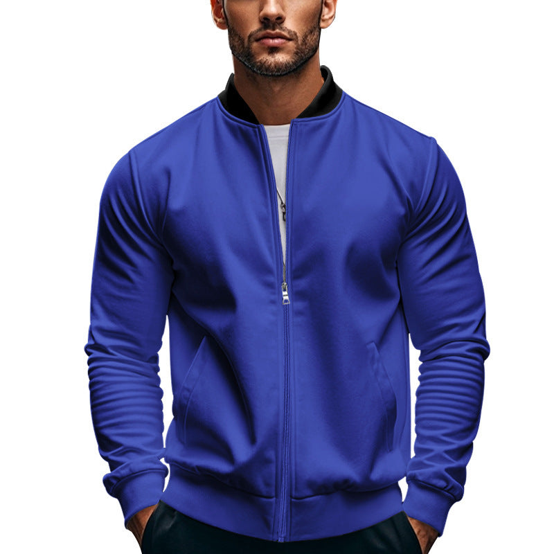Baseball Zip Jacket (Sportliche Stylische Baseballjacke)