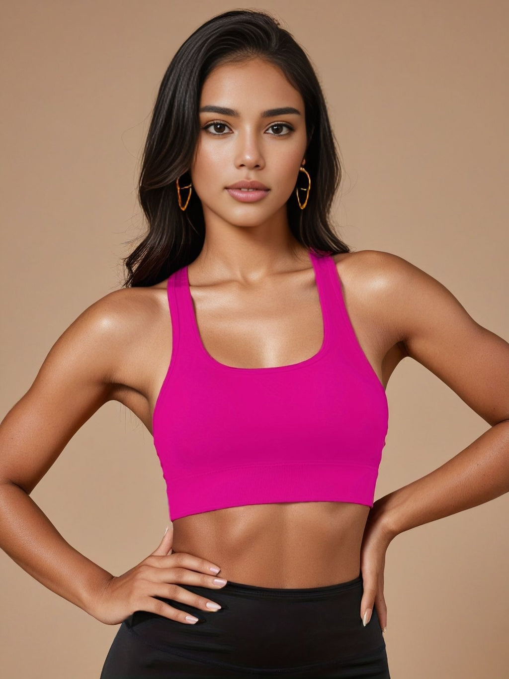 Yoga Sports Bra (Stylischer Yoga-Sport-BH)