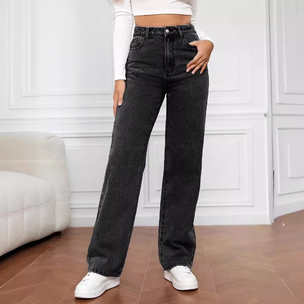 Comfortable Straight-Leg Jeans (Bequeme Jeans mit Geradem Bein)