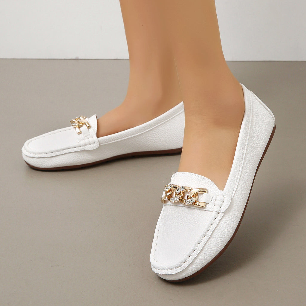 Sophisticated Flat Loafers (Elegante Flache Loafer-Schuhe)