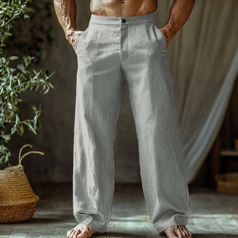 Relaxed Refined Linen Pants for Men (Lockere Edle Leinenhose für Herren)