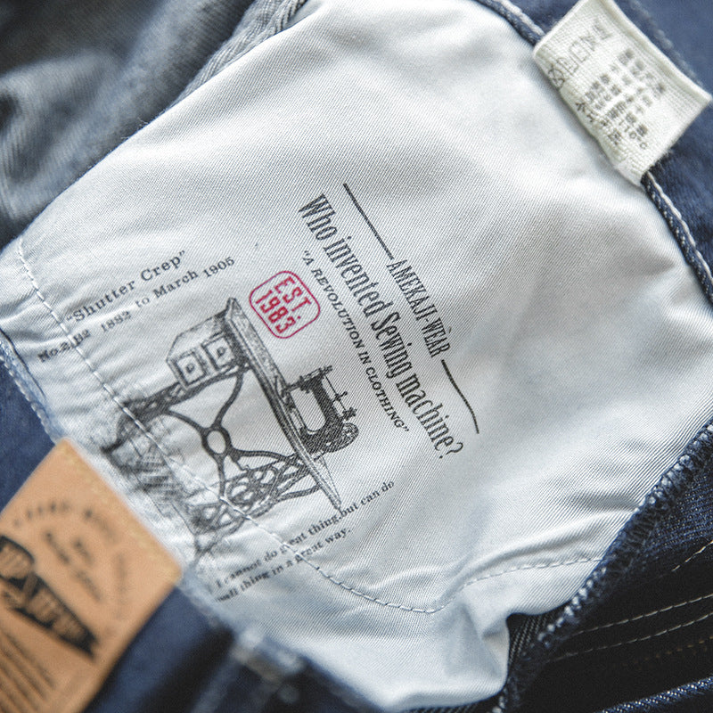 Relaxed Straight-Leg Jeans for Men