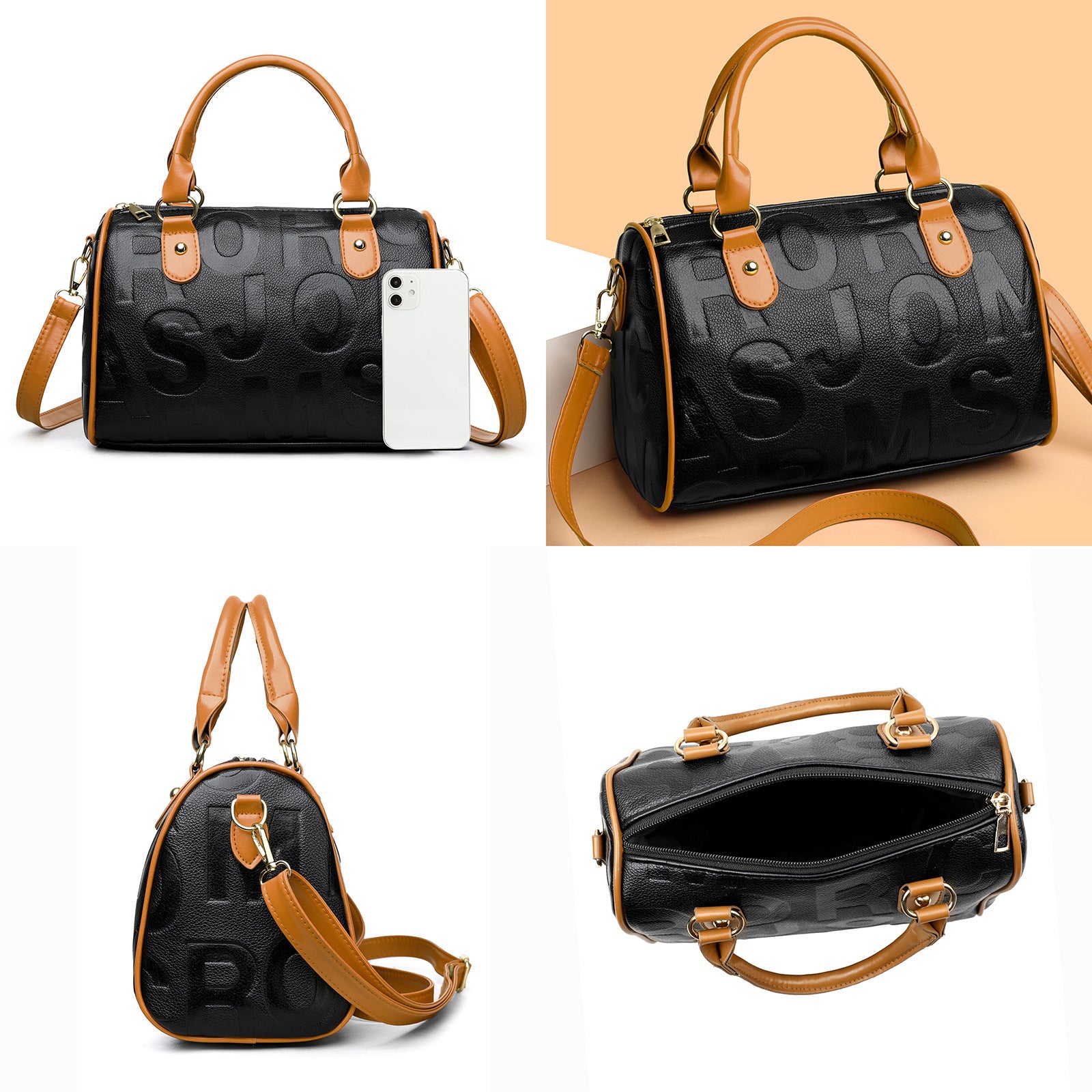 Fashion-Forward Genuine Leather Tote (Trendige Fashion-Tasche Aus Echtem Leder)