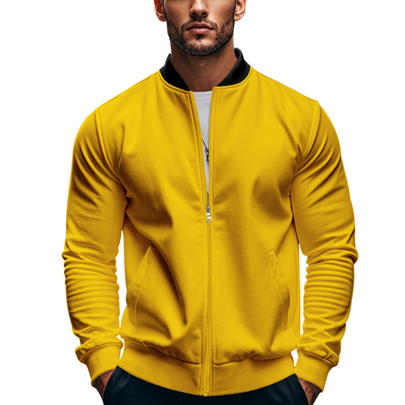 Baseball Zip Jacket (Sportliche Stylische Baseballjacke)