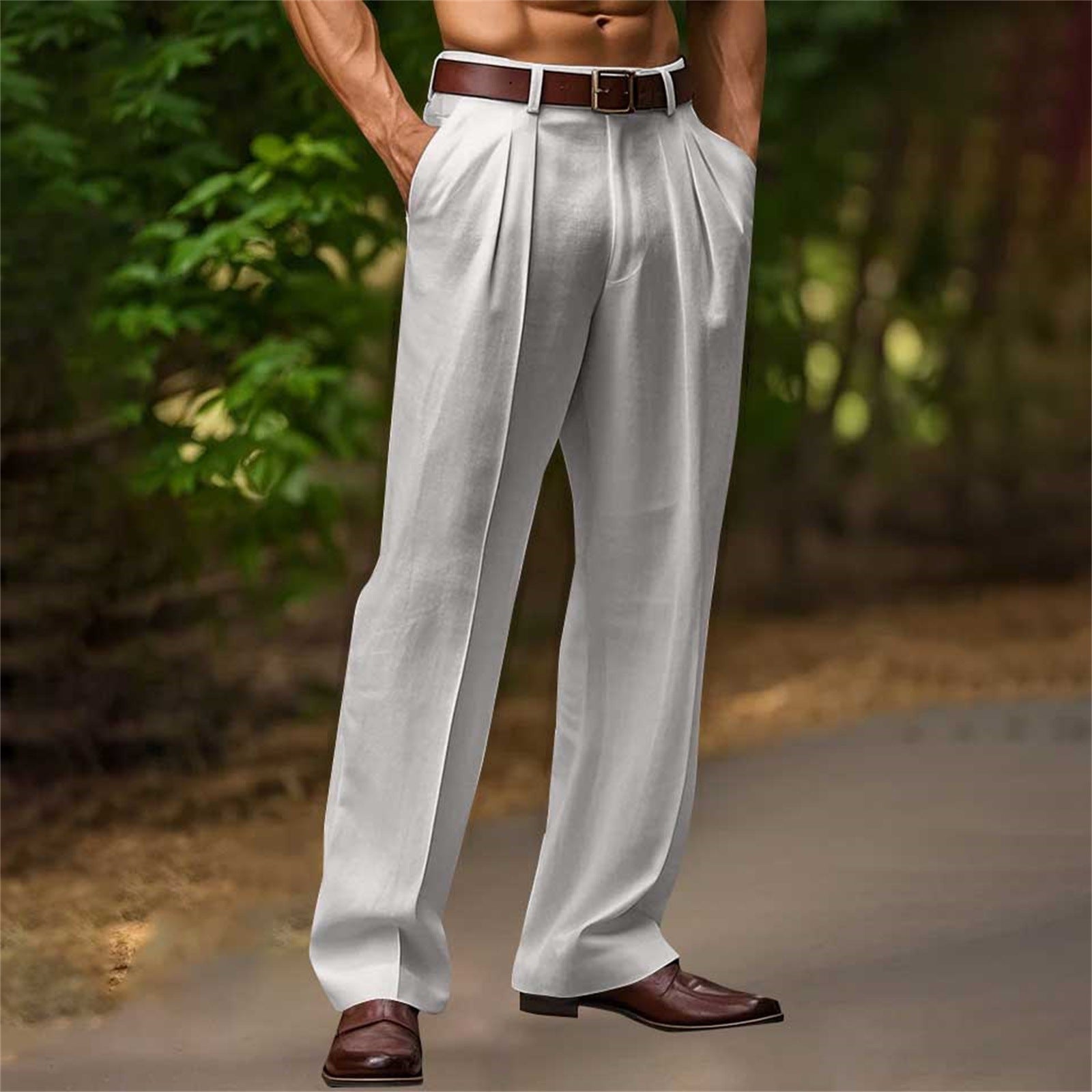 Modern Linen Pants (Moderne Leinenhose)