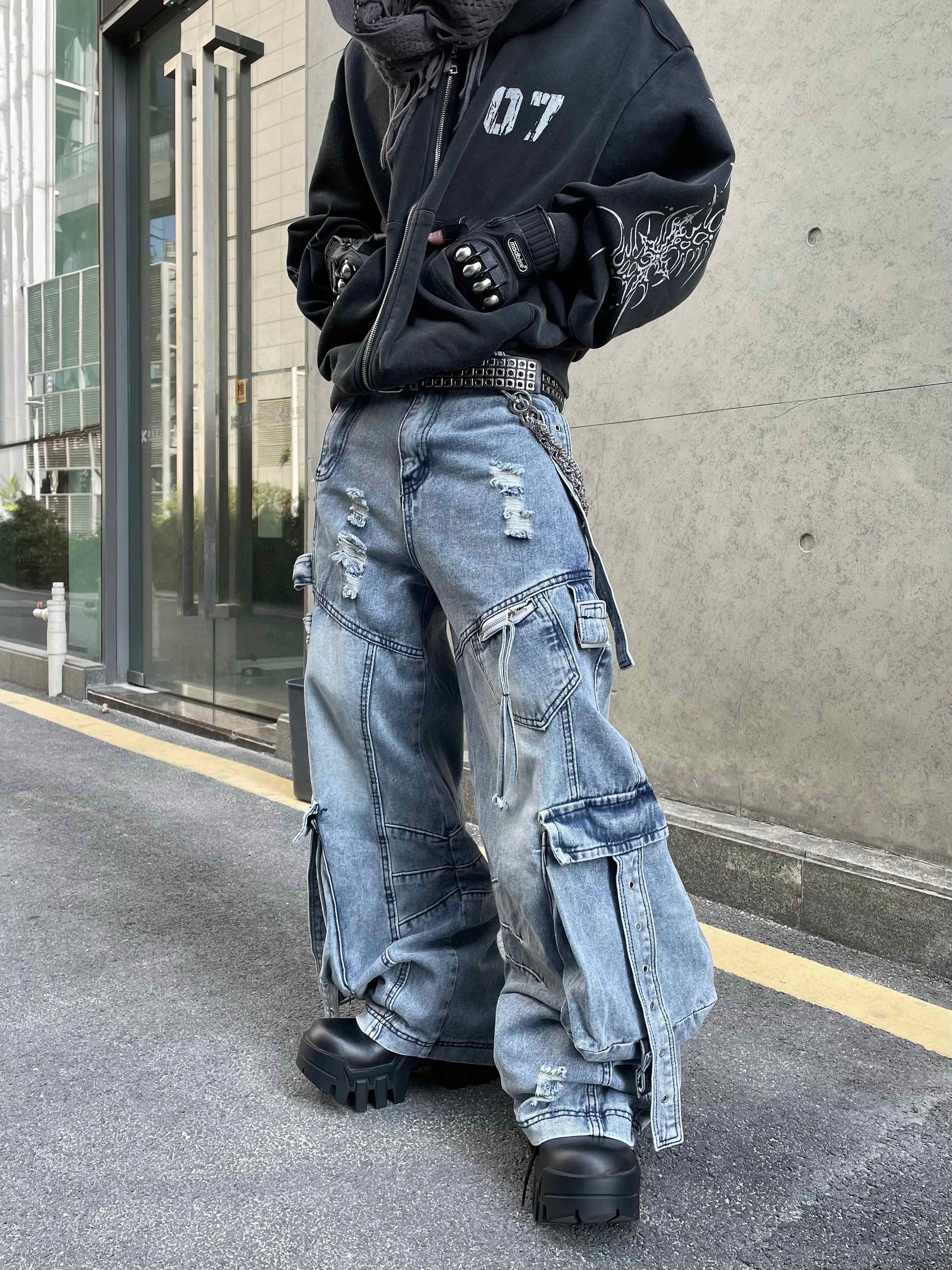 Unique Fashion Jeans for Men (Jeans mit einzigartigem Design)
