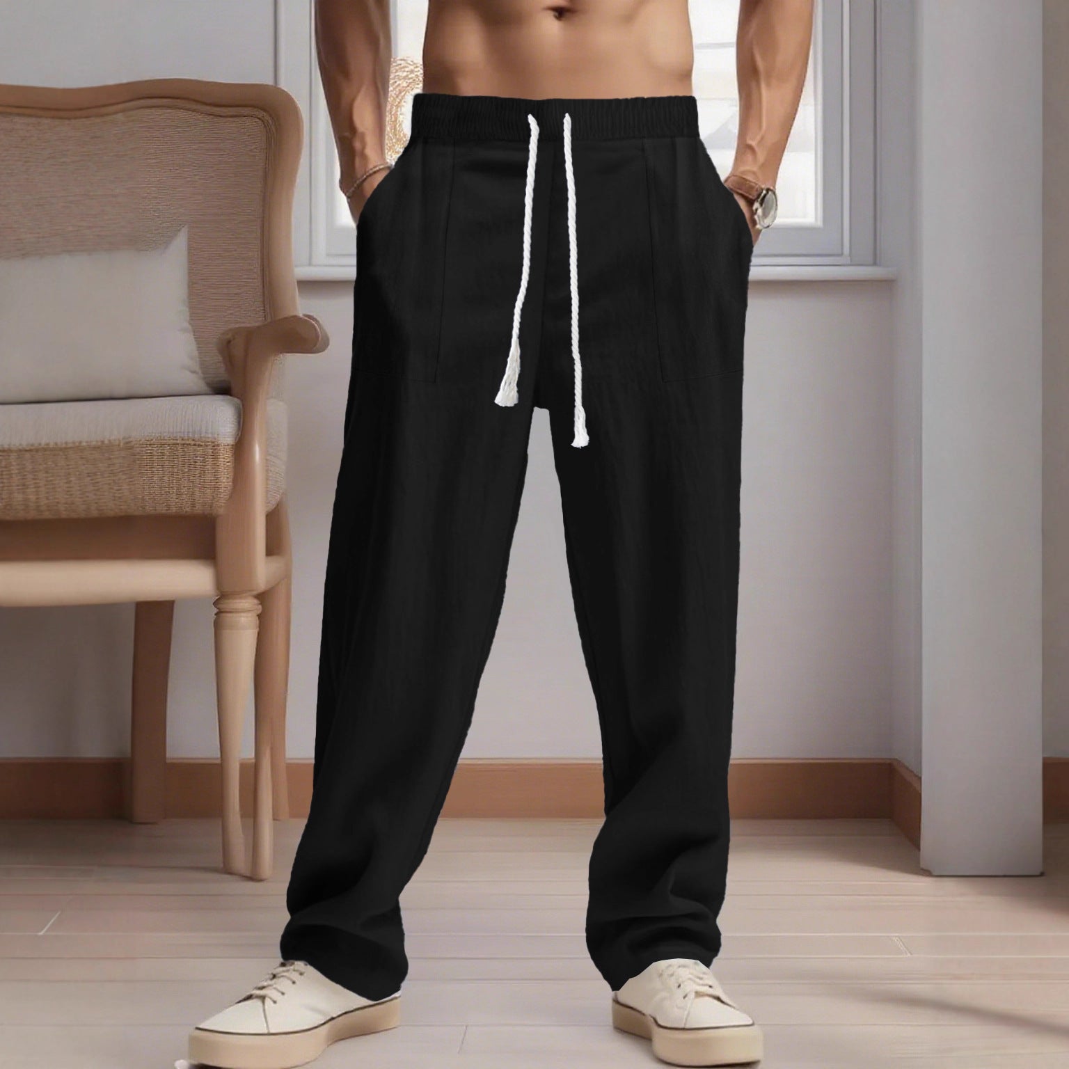 Casual Linen Pants (Lässige Leinenhose)